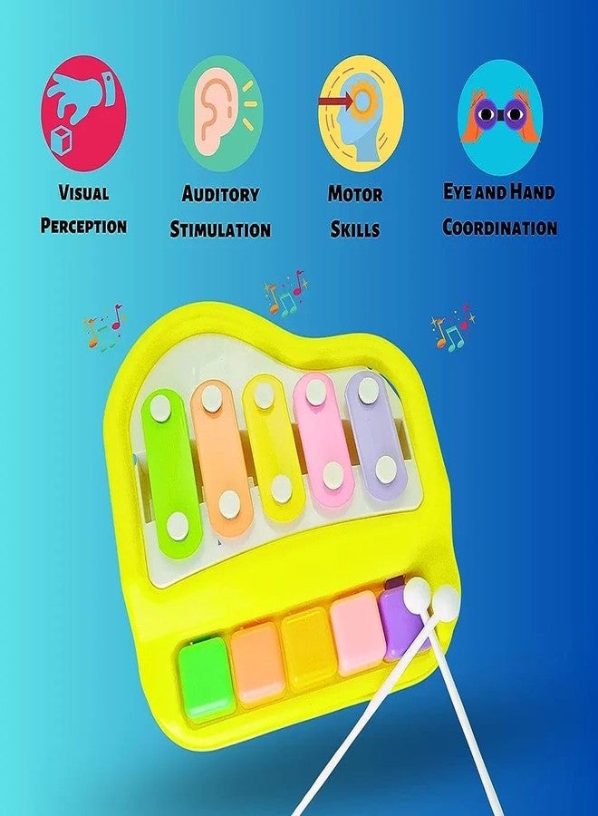 Manos Xylophone with 2 Stick Toy for Kids Pack of 2 - Image 4
